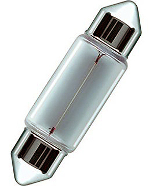 OSRAM Soffittenlampe 12V 10W SV8,5-8 / 41x11mm