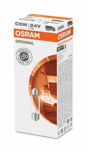 OSRAM Soffittenlampe 24V 5W SV8,5-8 / 35 x 11mm