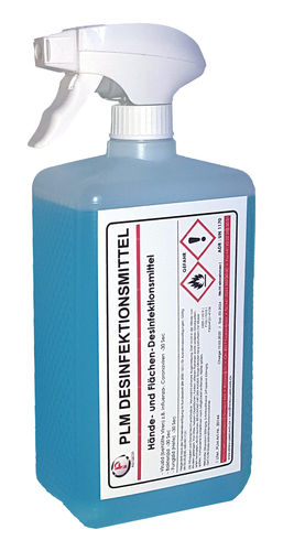 PLM Desinfektionsmittel Sprühflasche - 1 Liter